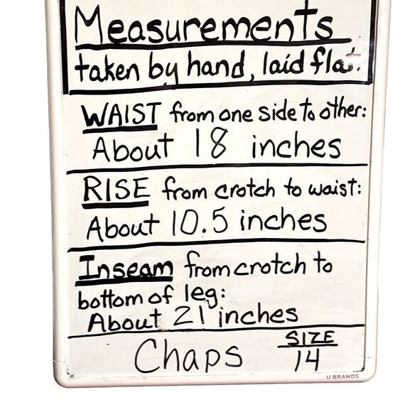 Chaps dark blue crop jeans size 14 - Picture 12 of 12